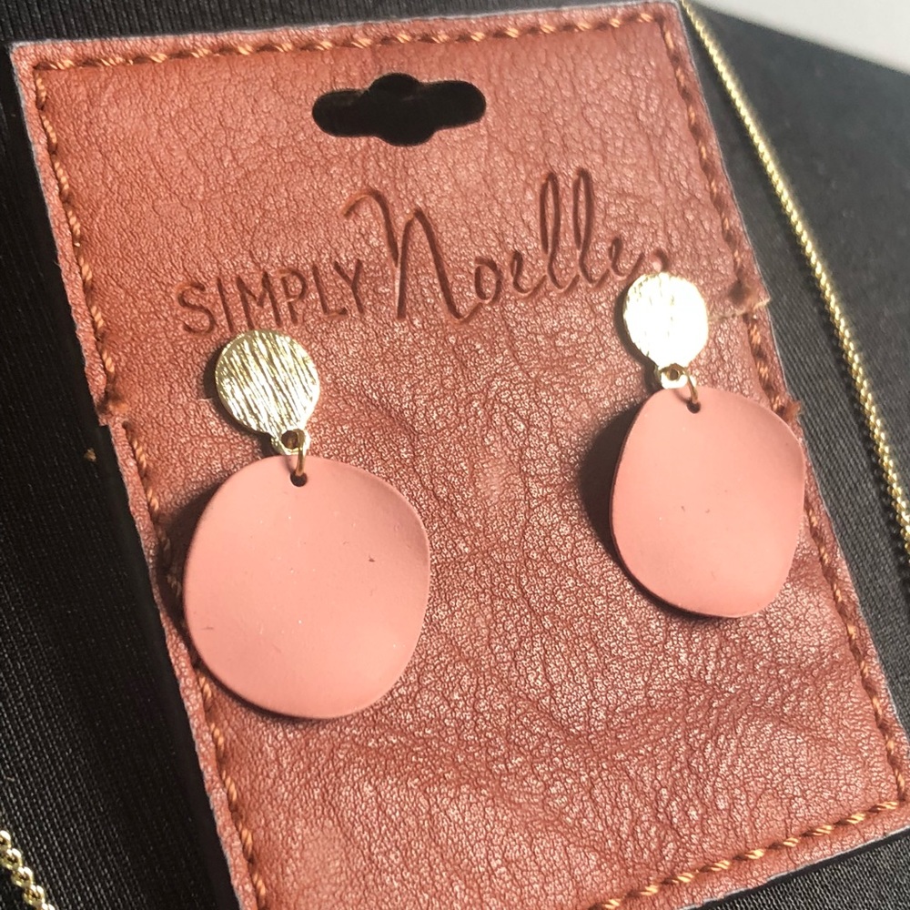 Modern love SET earrings and necklace +BONUS - Picture 3 of 3